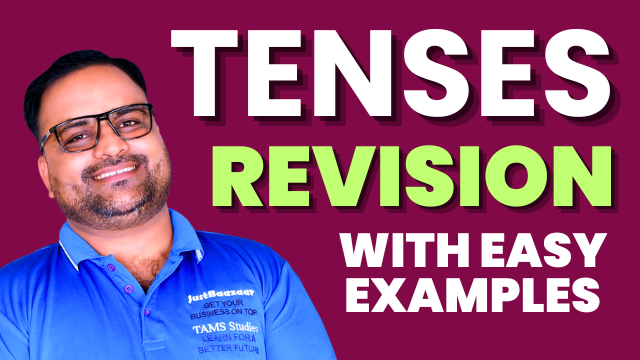 English Language Tense Revision with Examples